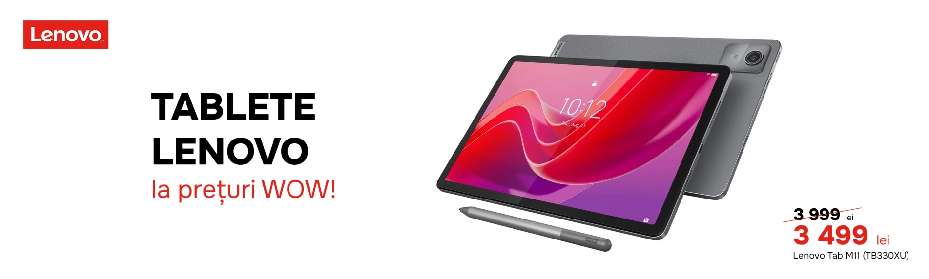 Tablete Lenovo la prețuri WOW!