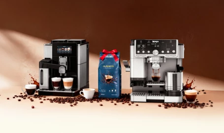 Cafea cadou la fiecare aparat de cafea!