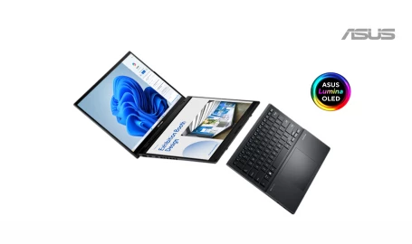 Laptopuri ASUS Zenbook DUO OLED în Credit 12 luni cu 0% dobânda