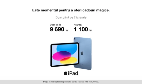 Este momentul pentru a oferi cadouri magice - alege iPad