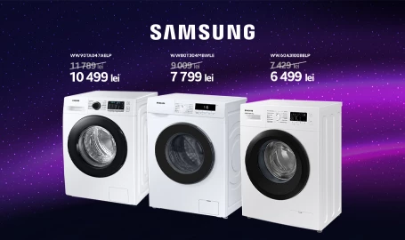 Black Friday! Cele mai fierbinți oferte la mașini de spălat până la -13%