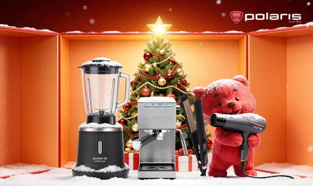 Скидка -25% при покупке трёх товаров Polaris