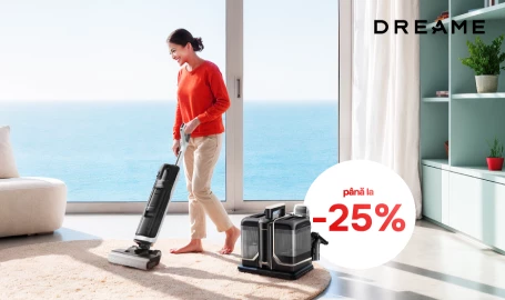 Reduceri de până la -25% la aspiratoarele Dreame