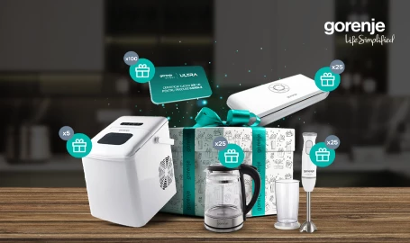 Achiziţionează electrocasnice mici Gorenje în valoare de 2 000 de lei şi participă la o tombolă cu premii garantate