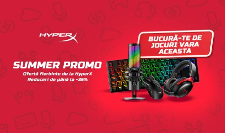 Ofertă fierbinte de la HyperX