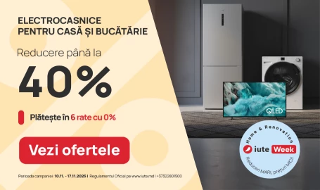 Reduceri de până la -40% la Electrocasnice pentru Casă și Bucătărie