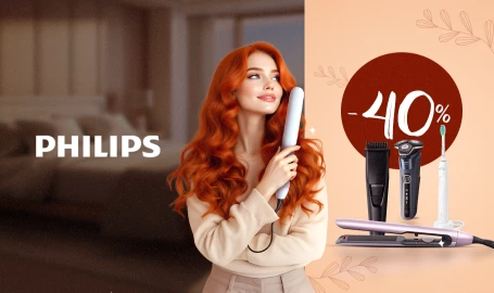 Reduceri de până la -40% la produsele beauty Philips