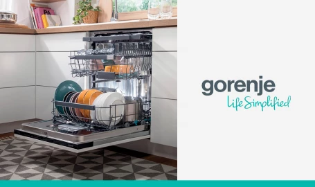 При покупке посудомоечной машины Gorenje комплект Tablete Finish Professional в подарок