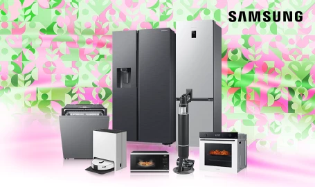 Создавай комфорт дома! Рассрочка 12 месяцев 0% на бытовую технику Samsung