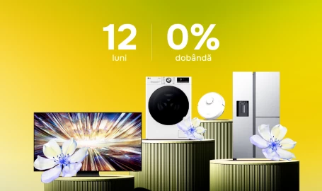 Transformă-ţi casa cu ULTRA! Produse în rate 12 luni cu 0% dobândă