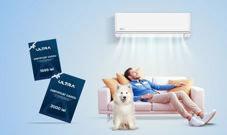 Cumpără Aparat de Aer Condiționat și primește Certificat Cadou pentru instalare