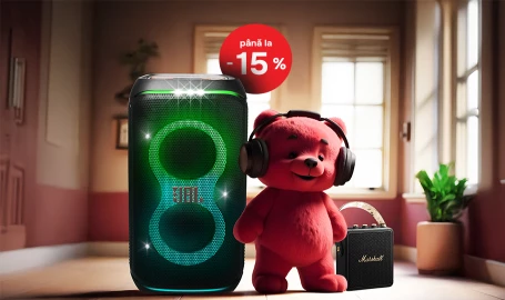 Ultra recomandă! Reduceri la căști și boxe de până la -15%
