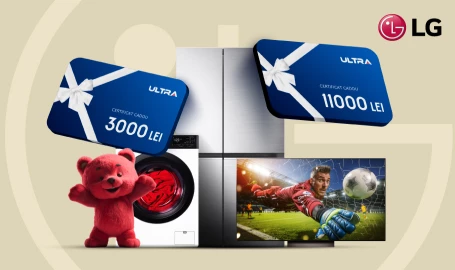 Primeşte Certificat Cadou la procurarea electrocasnicelor LG
