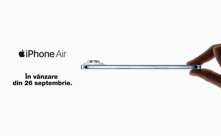 iPhone Air — cel mai subțire și mai puternic smartphone