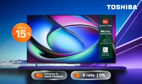 Reduceri de până la -15% la televizoarele Toshiba