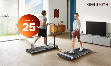 Categorie nouă: benzi de alergat Ultra! Aleargă spre ofertă – până la -25% reducere!