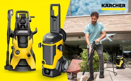 Karcher - 20% la aparatele cu presiune înaltă