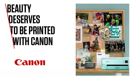 Beauty Deserves To Be Printed With Canon