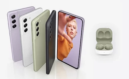 Cadou căști Galaxy Buds2 la procurarea Samsung Galaxy S21 FE