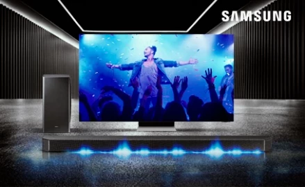 Cadou soundbar pentru Samsung TV