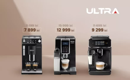 Alege aparatul de cafea la preț promo