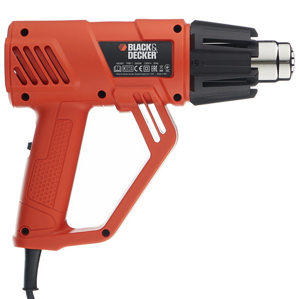 Пистолет горячего воздуха Black+Decker KX2001K-QS | Ultra.md