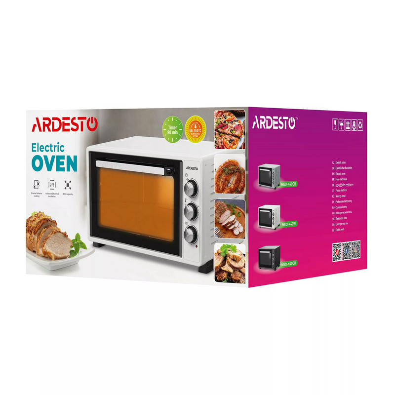 Cuptor electric ardesto meo-n40gr, gri Thumbnail 9