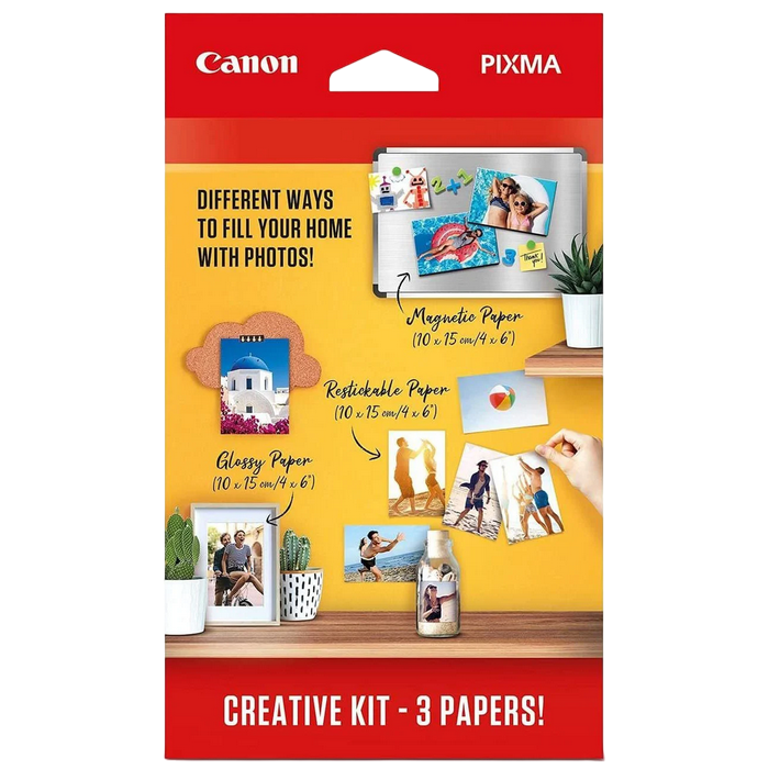 Paper Canon - Photo Paper Creative Kit 2, (MG-101/RP-101/PP-201), 102 х152 mm, (60 sheets)