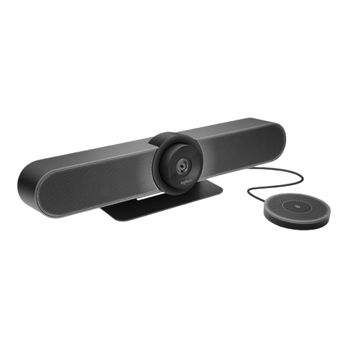 Microfon pentru camera Logitech MEETUP Expansion Mics, Fără fir, Negru