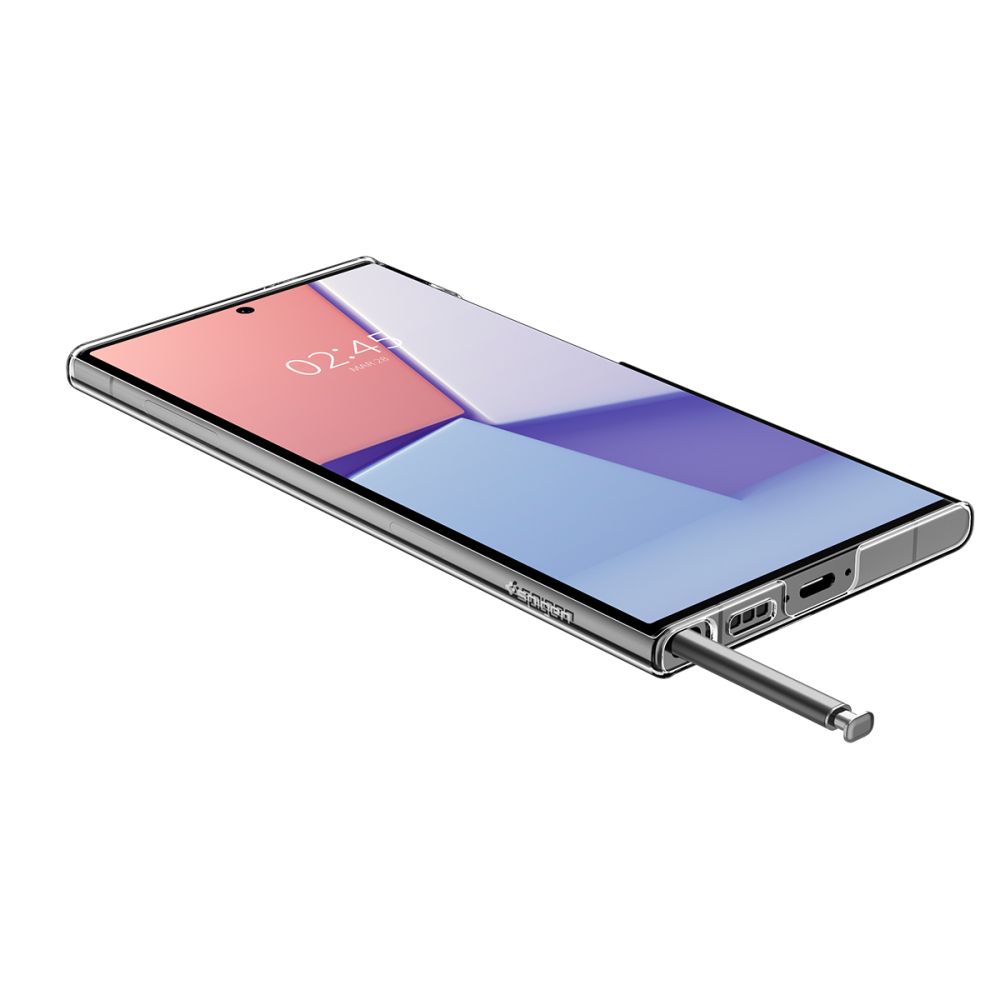 Spigen Samsung S23 Ultra, Airskin, Crystal Clear