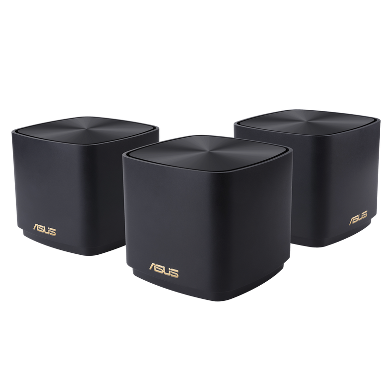 Sistem Wi-Fi Mesh ASUS ZenWiFi XD4 Plus (B-2-PK), Wi-Fi, Negru