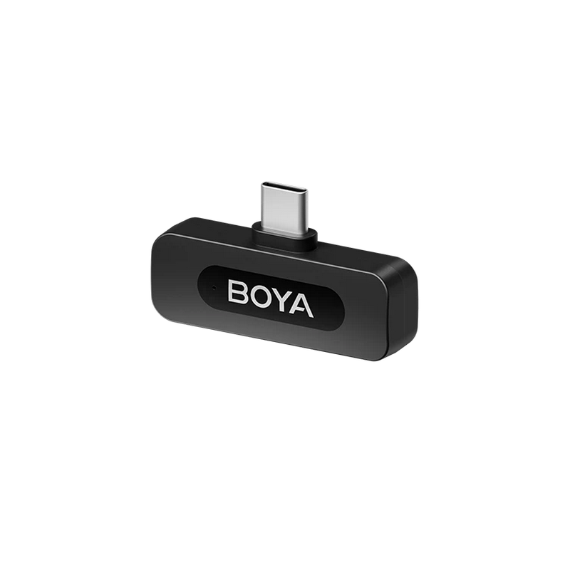 Microfon portabil pentru înregistrare vocală Boya BY-V20 V2.0 Fără fir Negru