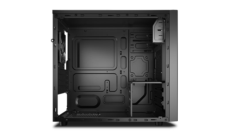 Carcasă PC Deepcool MATREXX 30 SI, Mini-Tower, Fără PSU, Negru