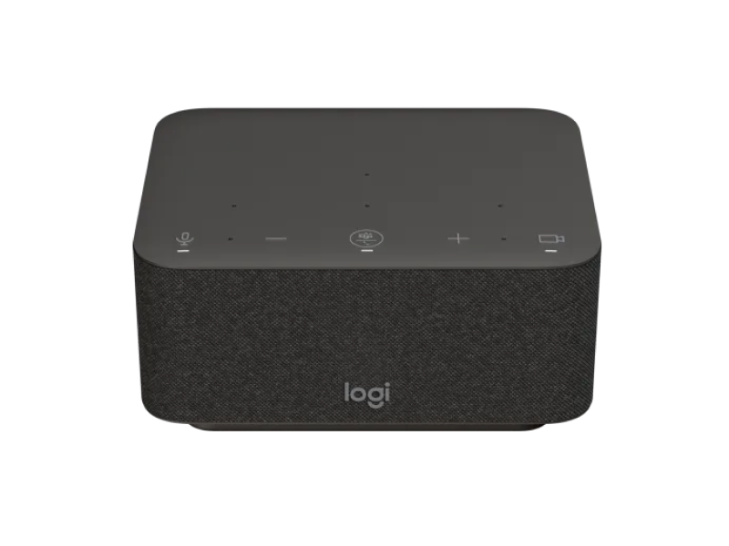 Docking Station Logitech Logi Dock, Speaker, Mic, HDMI2.0, DP1.4, 2xUSB3.2, 4xType-C, BT, Graphite