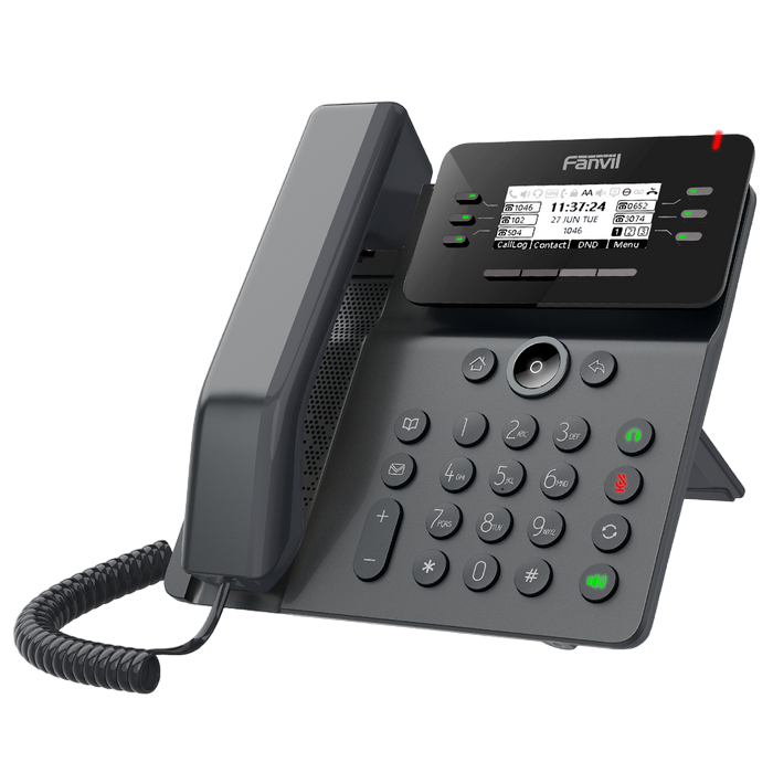 Telefon IP Fanvil V62, Negru