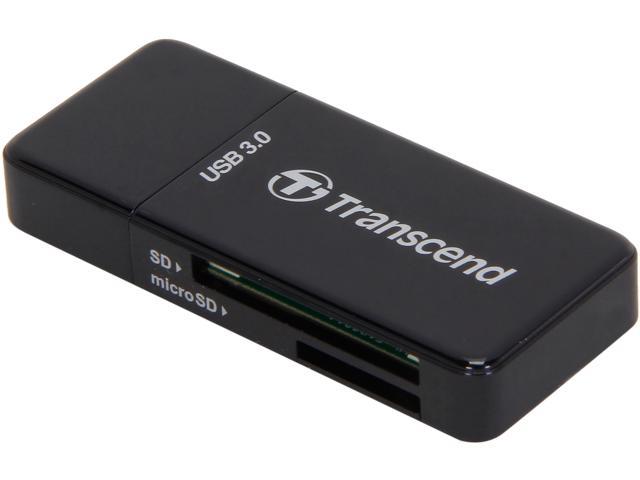 Cititor de carduri Transcend TS-RDF5, USB Type-A, Negru