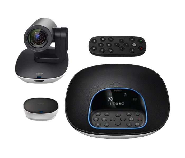 Cameră Web Logitech GROUP, Full-HD 1080P, Negru