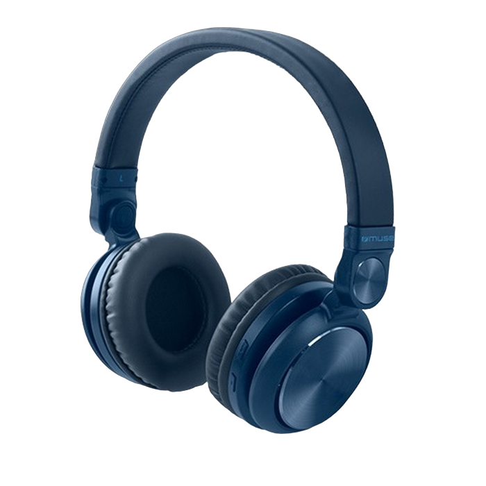 Гарнитура для мобильных телефонов MUSE M-276 BTB, Беспроводной/Проводной, Синий