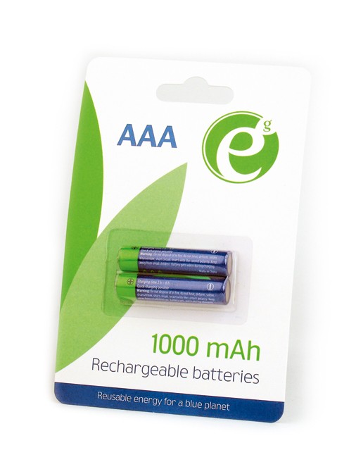 Аккумуляторы Energenie EG-BA-AAA10-01, AAA, 1000мА·ч, 2шт.