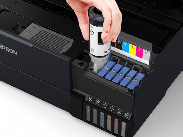 Струйный МФУ Epson L8180, Чёрный