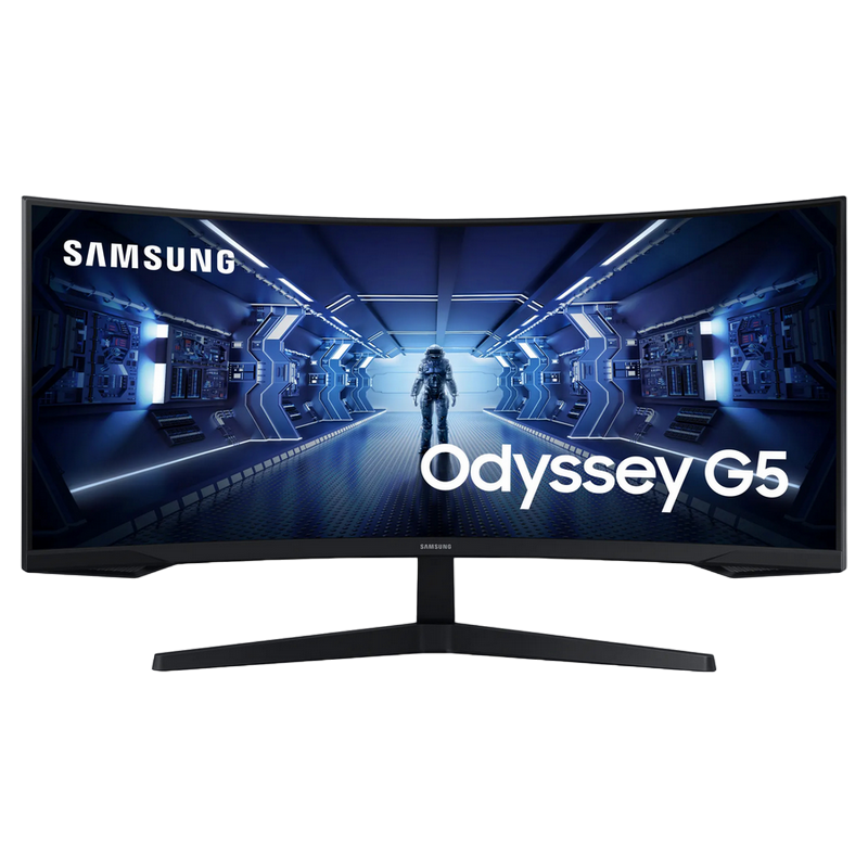 34" Игровой монитор Samsung C34G55TWWI, VA 3440x1440 WQHD, Чёрный