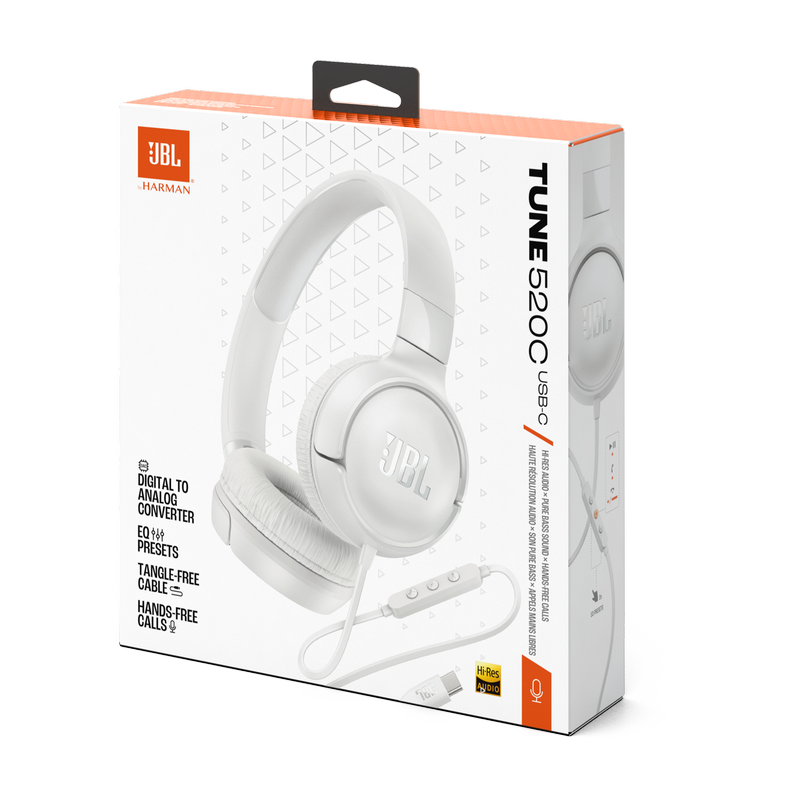 Наушники JBL Tune 520C Белый