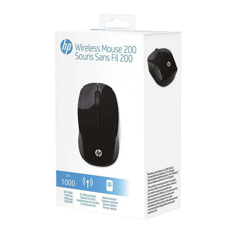 Mouse HP 200 Empress Fără fir Negru