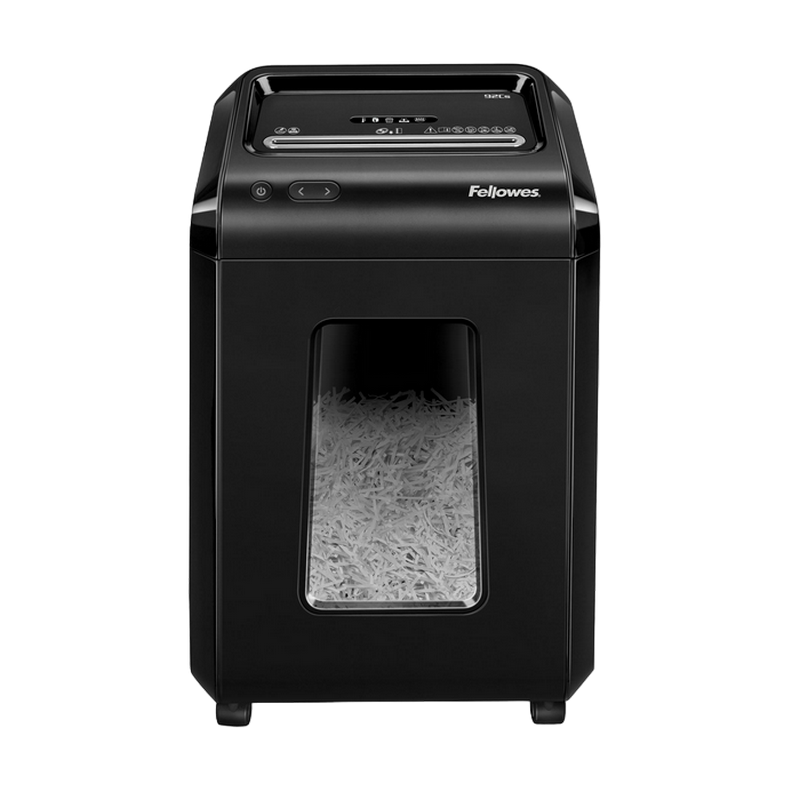 Tocător Fellowes PowerShred® 92Cs, Negru