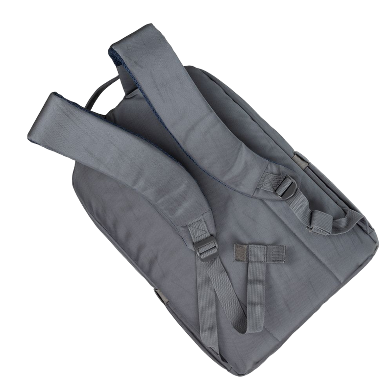 Rucsac pentru Laptop RivaCase 7561, 15.6", Poliester RPET ECO-FRIENDLY, Gri