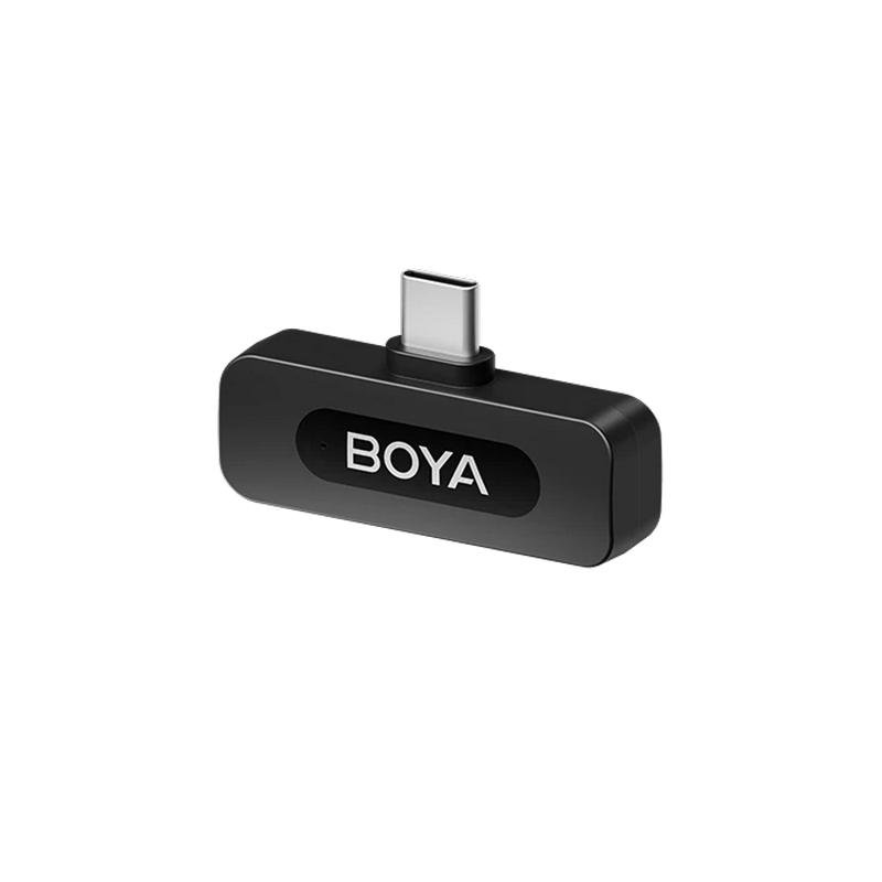 Microfon portabil pentru înregistrare vocală Boya BY-V10 V2.0 Fără fir Negru