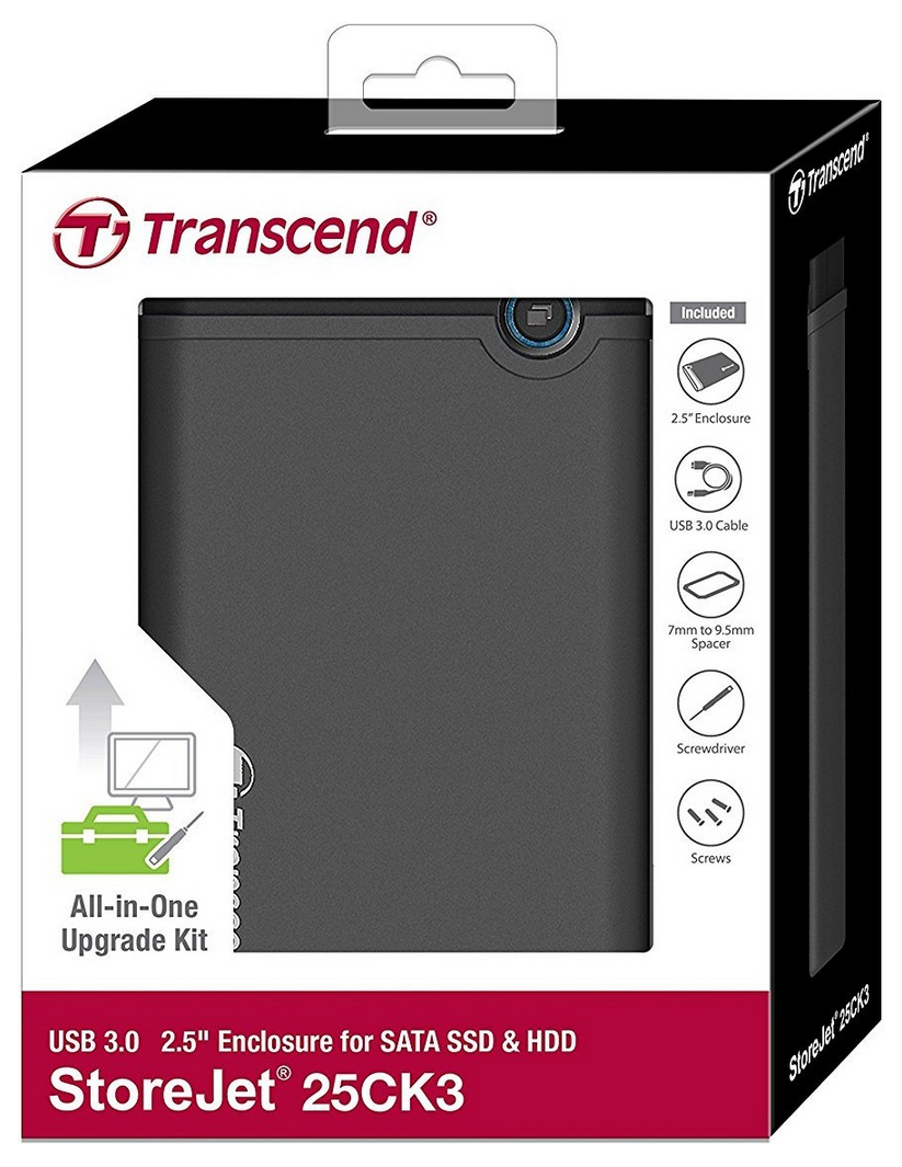 Carcasă Transcend TS0GSJ25CK3 (TS0GSJ25CK3)
