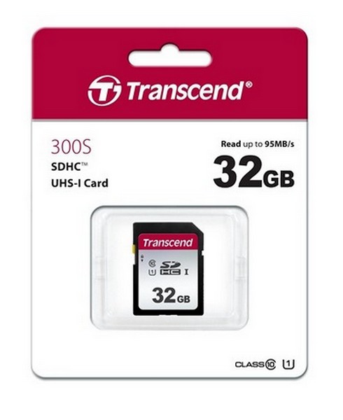 Card de Memorie Transcend SDHC Class 10, 32GB (TS32GSDC300S)