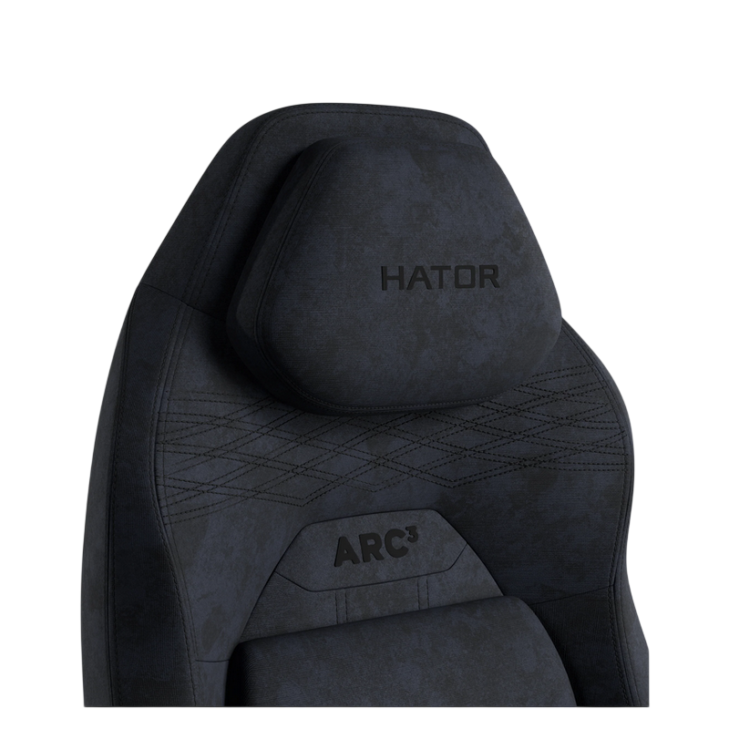 Scaun Gaming HATOR Arc 3 L Velur Negru