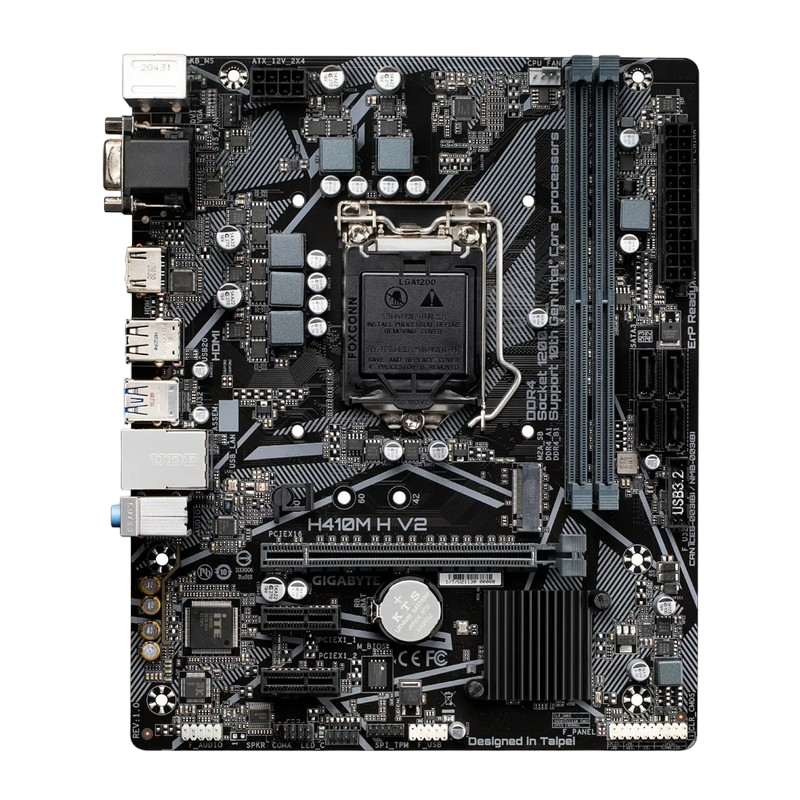 MB S1200 Gigabyte H410M H V2 1.0  mATX